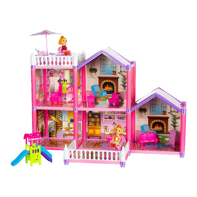 Кукольный домик Holiday Villa 2 куклы 124 детали 1000187 1